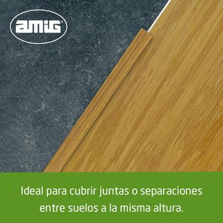 Tapajuntas para suelo madera adhesivo roble