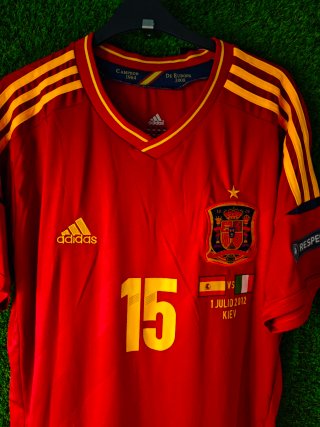 España Eurocopa 2012 Sergio Ramos XL y XXL