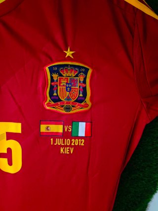 España Eurocopa 2012 Sergio Ramos XL y XXL