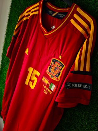 España Eurocopa 2012 Sergio Ramos XL y XXL