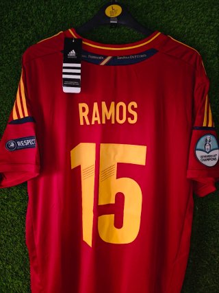 España Eurocopa 2012 Sergio Ramos XL y XXL