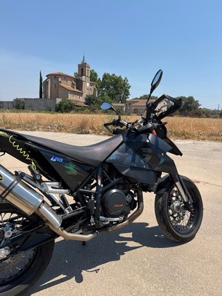 KTM 690 SM 2008 Supermotard Negra