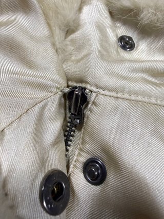 Burberry Fur-Trimmed Quilted Jacket – Champagne