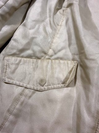 Burberry Fur-Trimmed Quilted Jacket – Champagne
