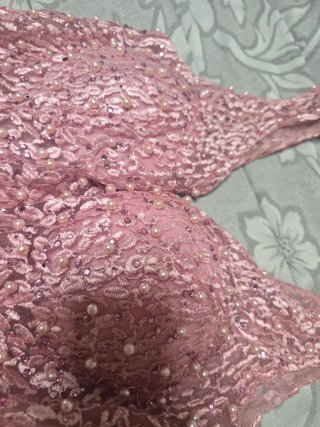 Vestido de ceremonia rosa