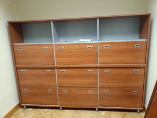 Armario archivador Cajonera Madera y Metal