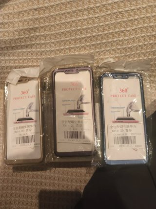 Fundas Huawei Mate 20 (3 unidades)