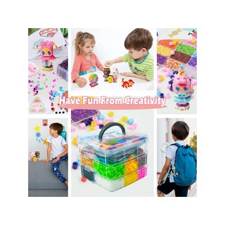 Abalorios fusibles colores para manualidades niños