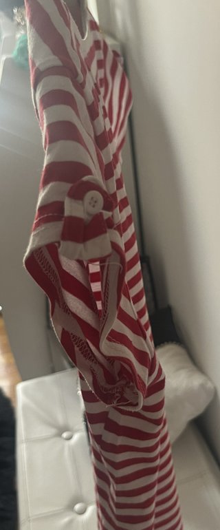 Camiseta marinera en rojo talla M nueva