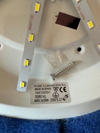 Lámpara de techo moderna