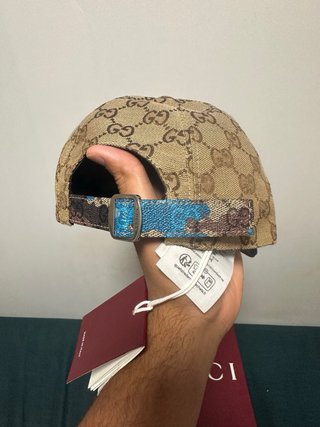 Gorra Gucci Marrón y Azul
