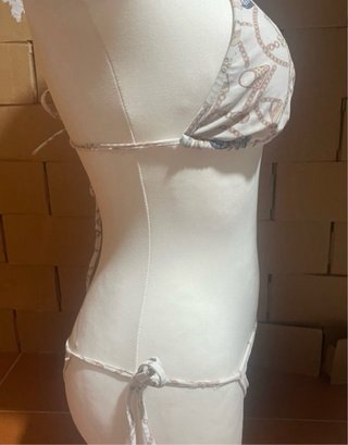Bikini Gucci Estampado Cadenas Talla M