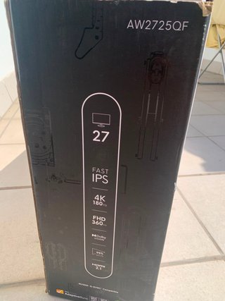 Monitor Alienware AW2725QF 27 4K UHD 360/180 Hz