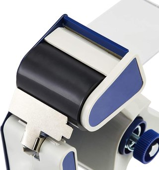 Amazon Basics pistola embalaje ergonómica azul