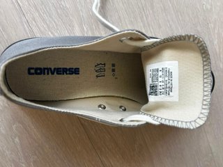 Converse Chuck Taylor Throwback Talla 41.5 Gris