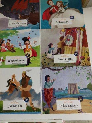 9 Libros, opera para niños,el décimo lo regalo,