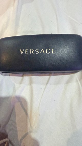 Gafas Versace Negras Doradas Originales