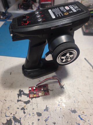 Mando RC LDR/C 2.4 GHz con receptor