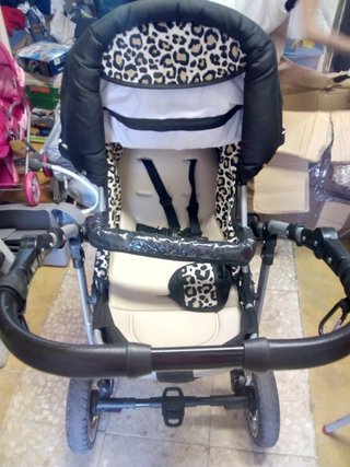 Carrito de bebé 3 piezas
