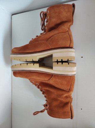 Botas Clarks Piel Marrón Cordones Talla 37