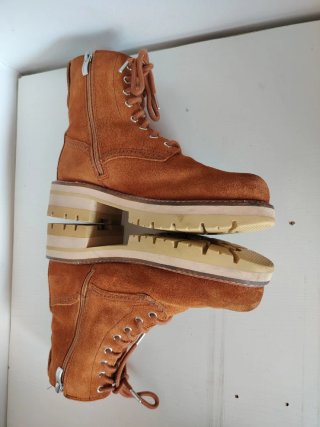 Botas Clarks Piel Marrón Cordones Talla 37