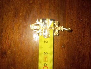 Cruz de Caravaca Oro 18 Kl
