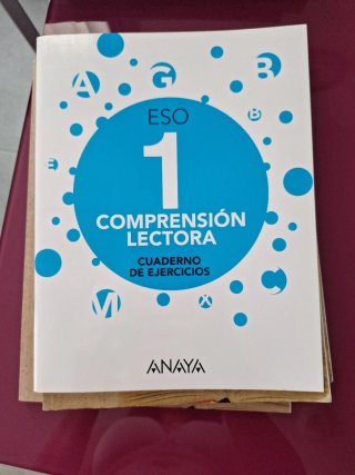 Comprensión lectora, 1 ESO. Cuaderno de ejercicios