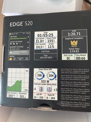 Garmin Edge 520 GPS Ciclismo + Accesorios