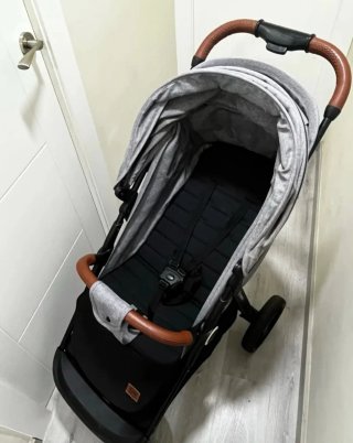 Carro de bebé Kinderkraft gris