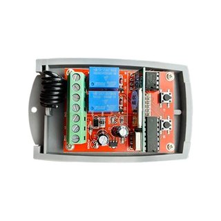 Receptor control remoto puerta garaje 433MHz