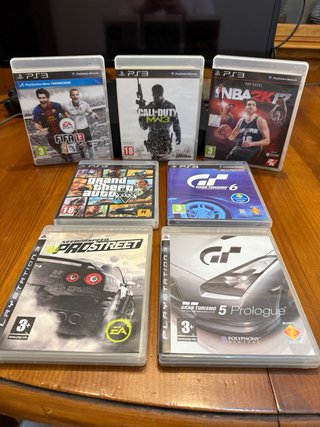 PlayStation 3 + 7 Juegos