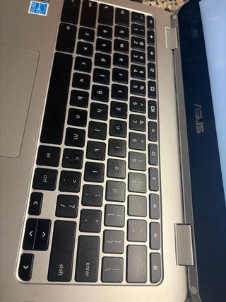 Ordenador Asus Chromebook Plata