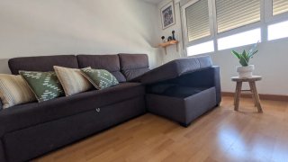 Sofá cama chaise longue moderno