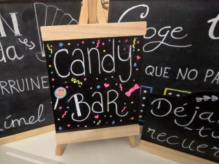 Pizarras personalizadas para boda o evento