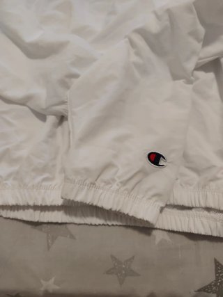 Cortavientos Champion Mujer Talla M Blanco