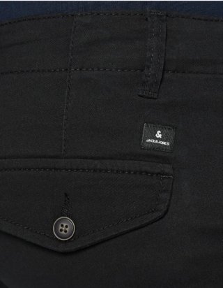 Pantalón cargo negro hombre