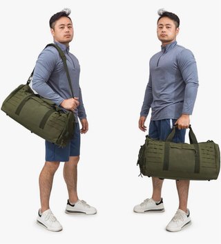 Bolsa Táctica Militar 40L Verde