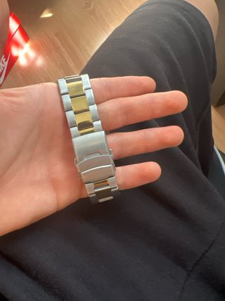 Reloj Bieden Cronógrafo Azul y Dorado