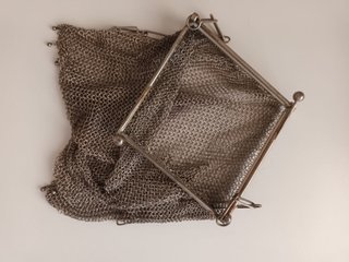 Bolso Malla Plata 800 ca. 1920