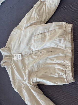 Bomber Zara Beige Talla M