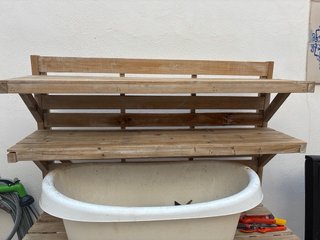 Banco de trabajo de madera