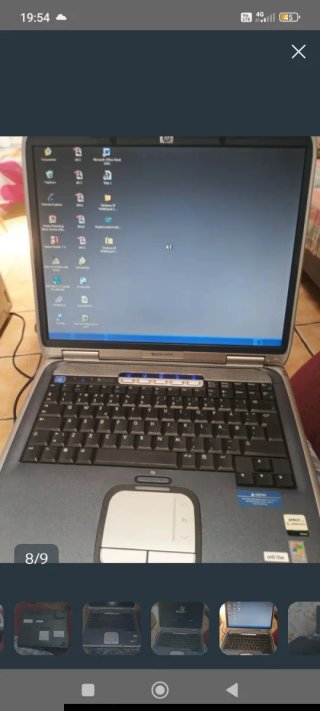 Ordenador portátil HP Plata