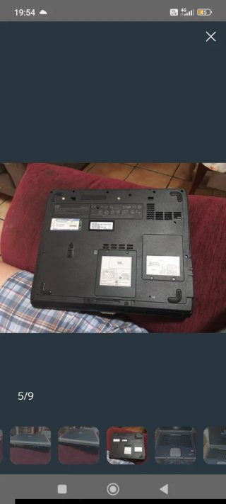 Ordenador portátil HP Plata