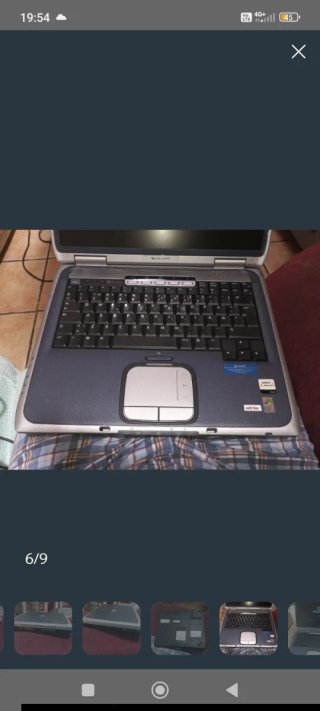 Ordenador portátil HP Plata