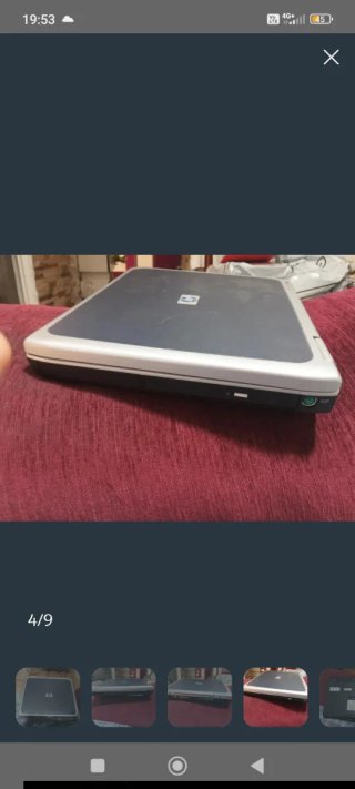 Ordenador portátil HP Plata
