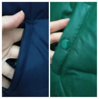 Piumino Benetton 10 anni double face