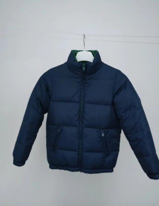 Piumino Benetton 10 anni double face