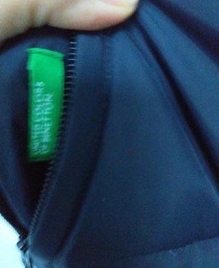 Piumino Benetton 10 anni double face