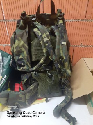 Mochila Militar Camuflaje ALTUS