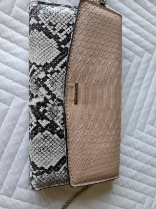 Bolso de mano Rampage estampado serpiente